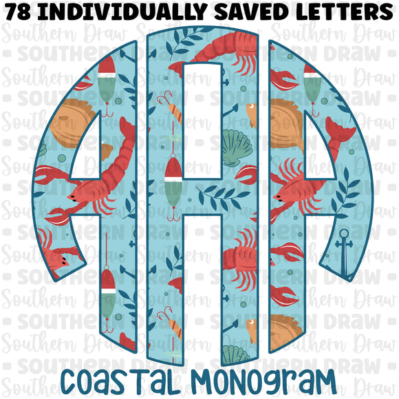 Coastal Monogram