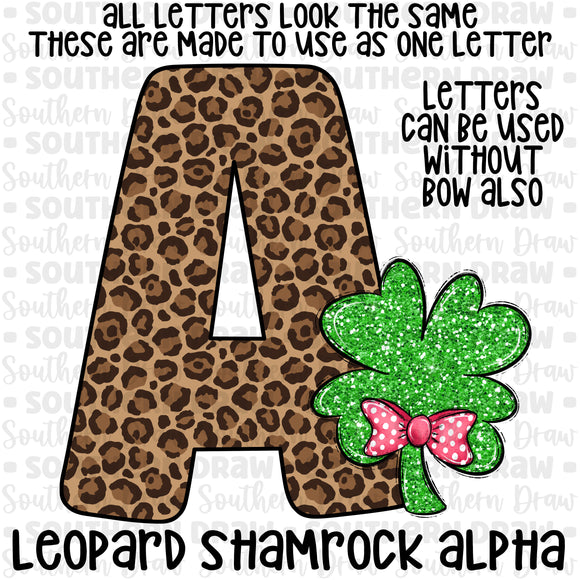 Leopard Shamrock Alpha