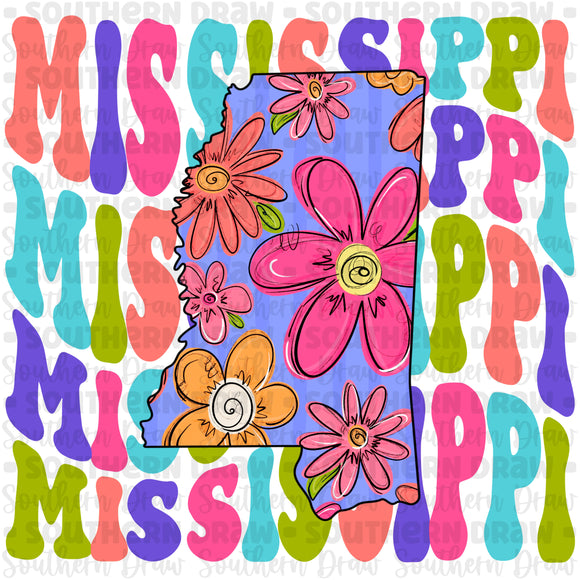 Spring Floral Mississippi