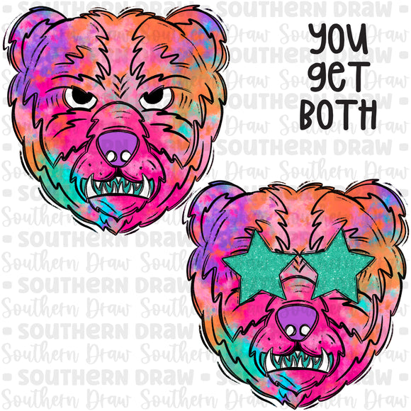 Colorful Mascot Bundle- Bears