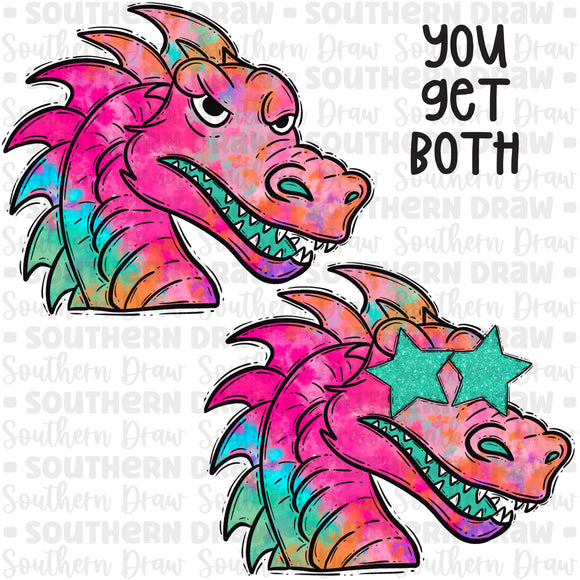 Colorful Mascot Bundle- Dragons