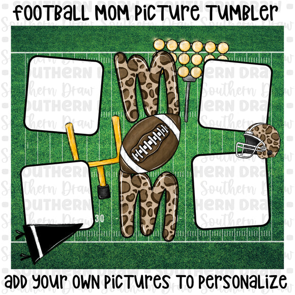 Football Mom Tumbler