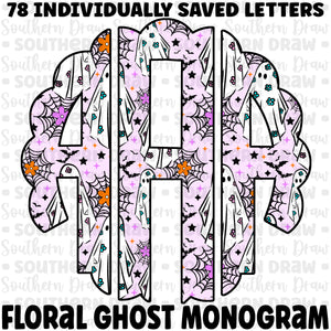 Floral Ghost Monogram