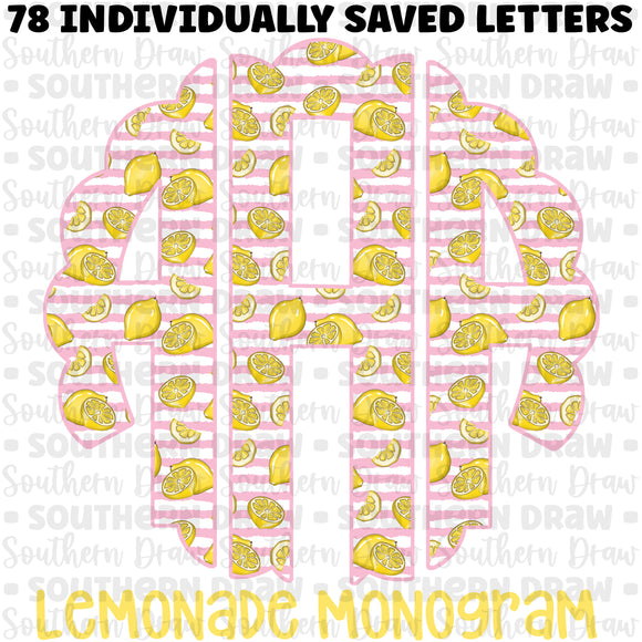 Lemonade Monogram