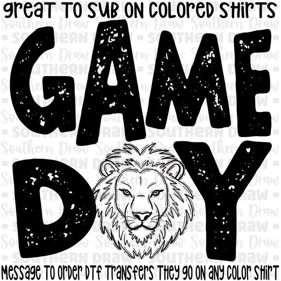 Game Day- Lions