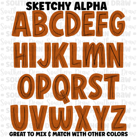 Sketchy Alpha- Rust
