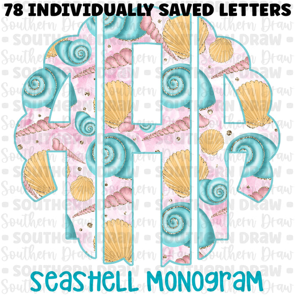 Seashell Monogram