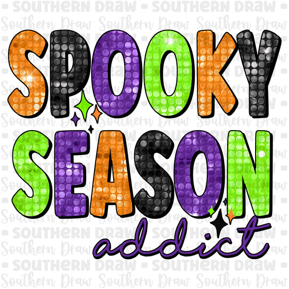 Sequin Spooky Season Addict