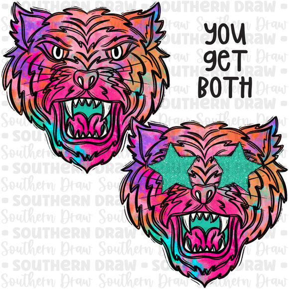 Colorful Mascot Bundle-Tigers