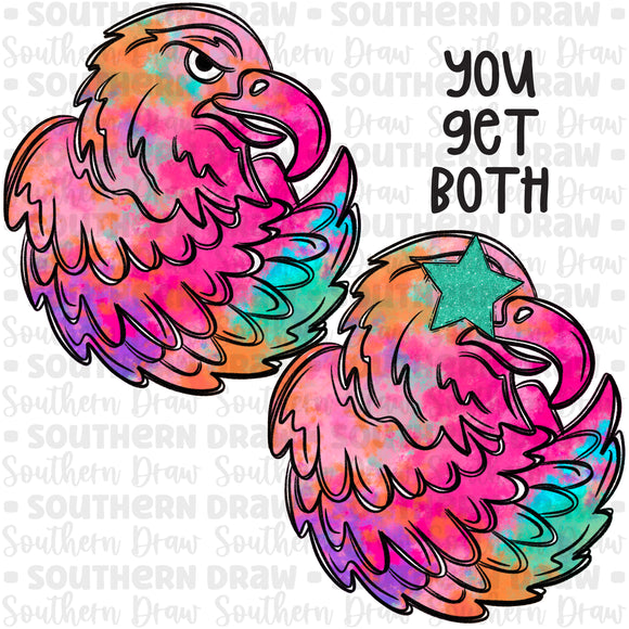 Colorful Mascot Bundle- Eagle