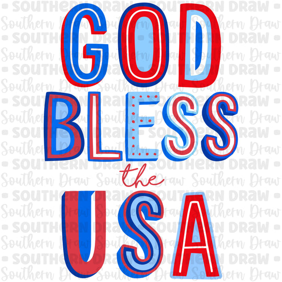 Funky God Bless the USA