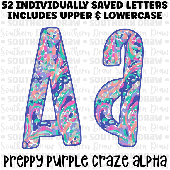 Preppy Purple Craze Alpha