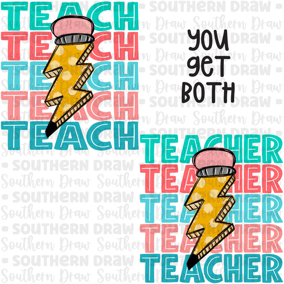 Pencil Bolt Bundle- Teacher