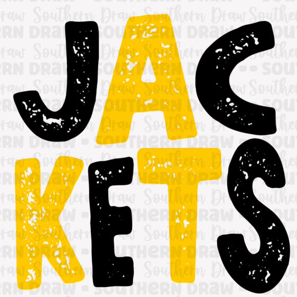 Jackets — Black / Yellow