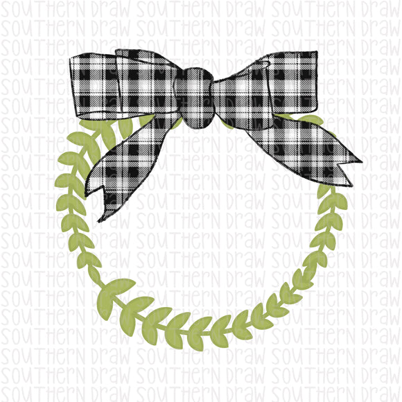 Wreath With Bow