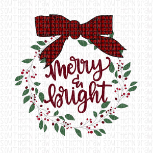 Merry & Bright Wreath