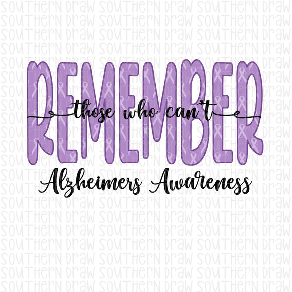 Remember Alzheimers