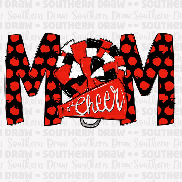 Cheer Mom - Red / Black