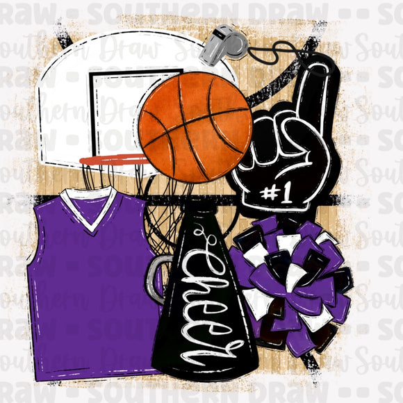 Purple / Black - Basketball