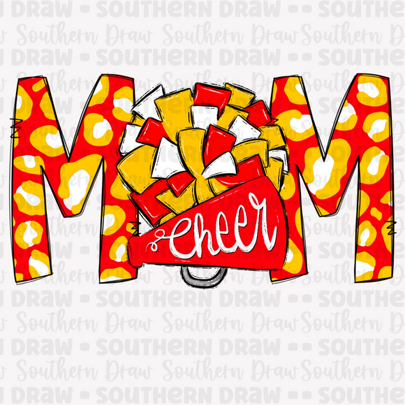 Cheer Mom - Red / Yellow