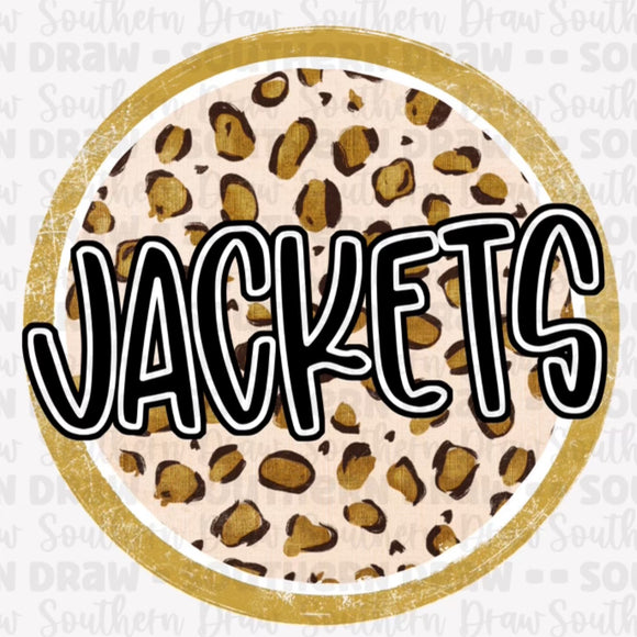 Leopard Mascot Circle Jackets