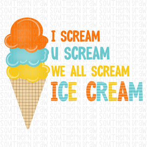 Boy’s I Scream Ice Cream