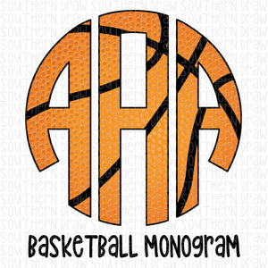 Basketball Monogram