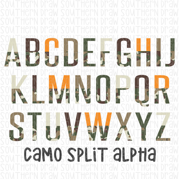 Camo Split Alpha