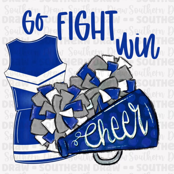 Go Fight Win Cheer - Royal