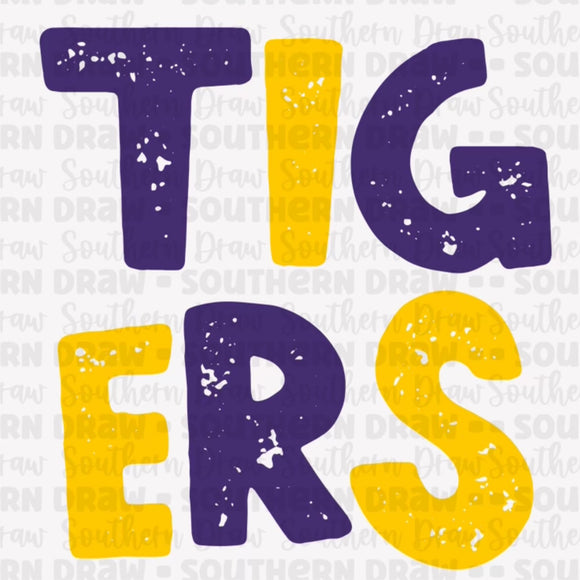 Tigers — Purple / Yellow