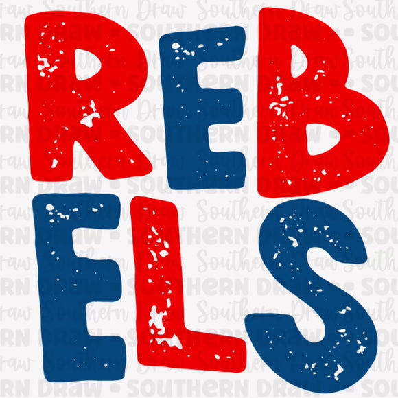 Rebels — Red / Navy