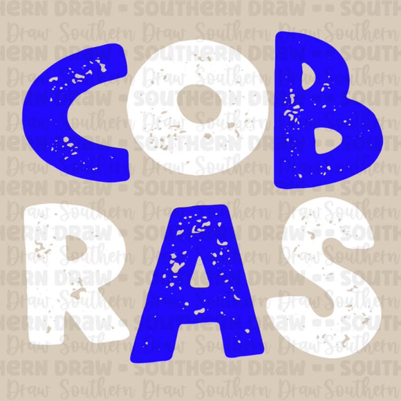 Cobras — White / Blue