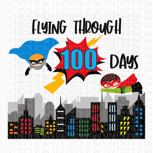 Flying through 100 days