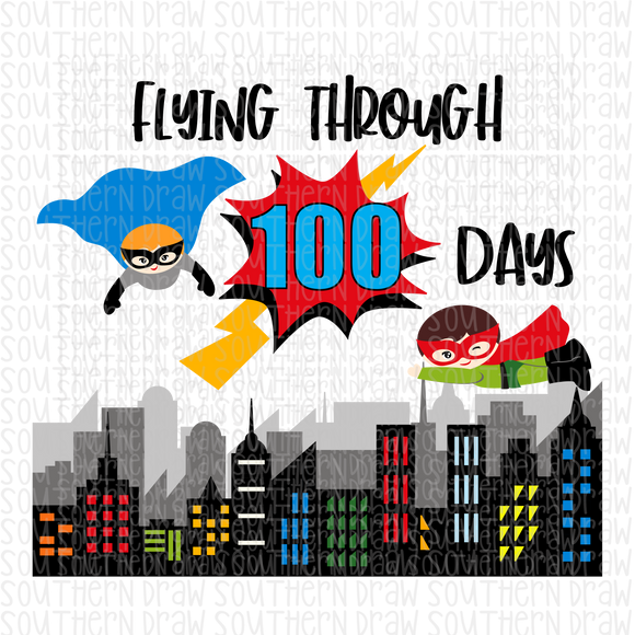Flying through 100 days