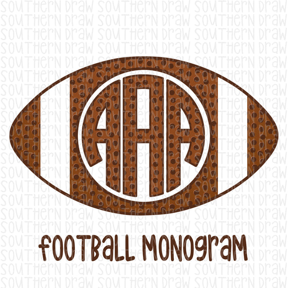 Football Monogram