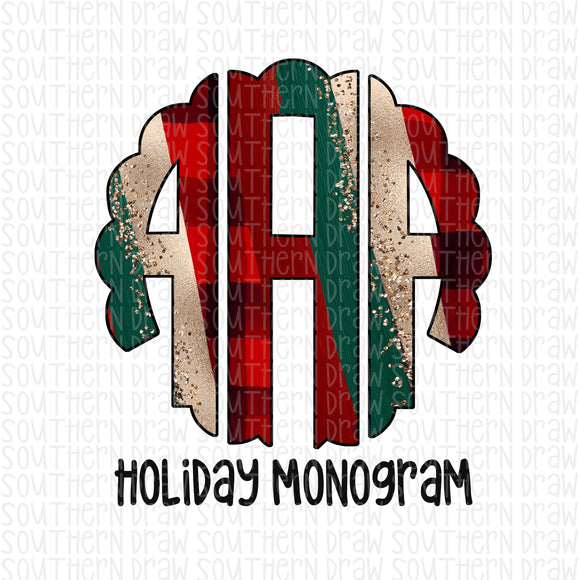 Holiday Monogram