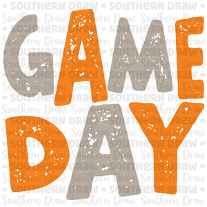 Game Day- Orange/Grey