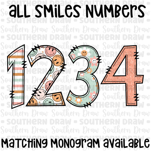 All Smiles Numbers Bundle