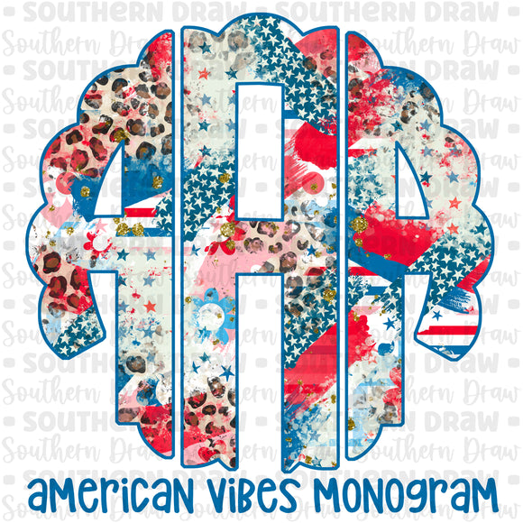 American Vibes Monogram
