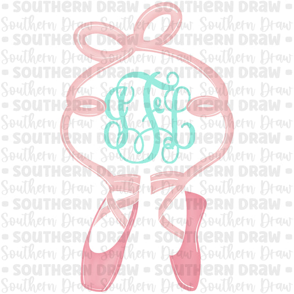 Ballet Monogram Frame