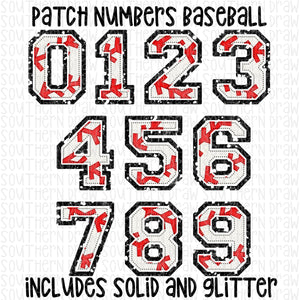 Patch Numbers Baseball Bundle