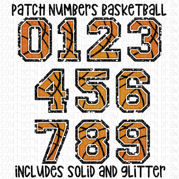 Patch Numbers Basketball Bundle