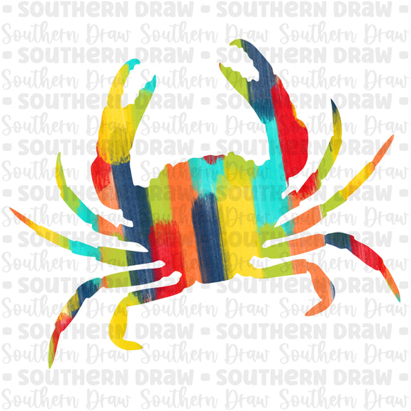 Boy's Brushstroke Crab