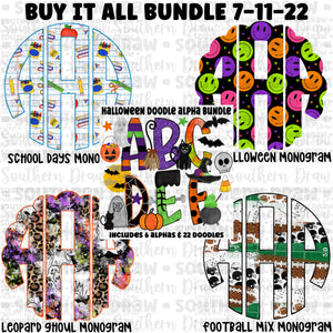 BUY IT ALL Monogram Bundle 7-11-22