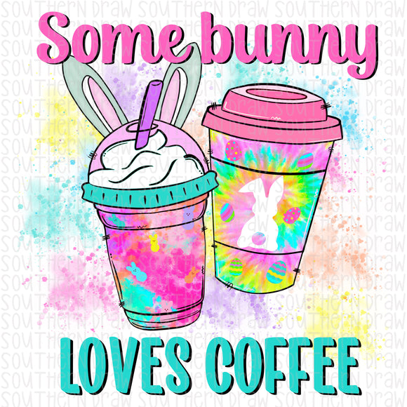 Some bunny loves coffee
