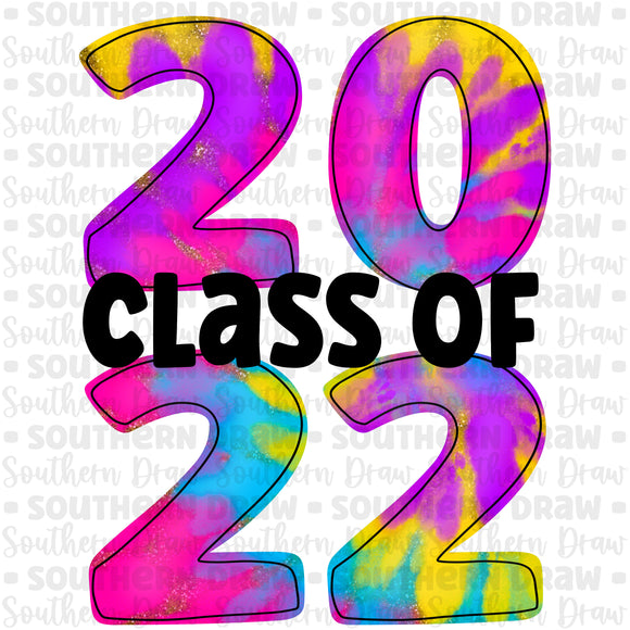 Class of 2022 Tie Dye