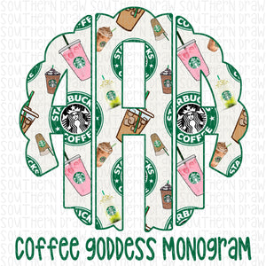 Coffee Goddess Monogram