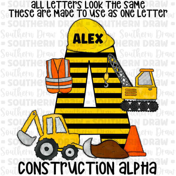 Construction Alpha
