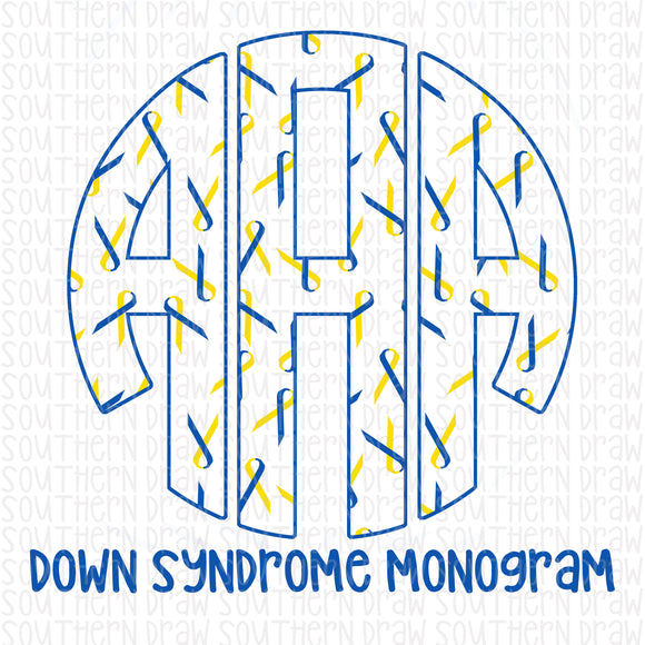 Down Syndrome Monogram