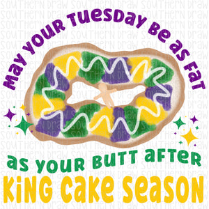 Fat Tuesday King Cake